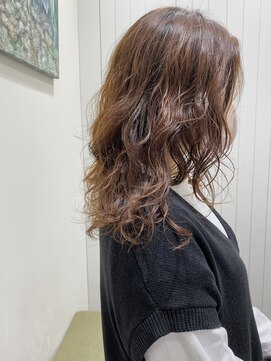 モリオフロムロンドン 大宮店(morio from London) 《大宮》コテ巻き風デジタルパーマ