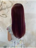 【Reir 吉祥寺】*うるツヤストレート+ラズベリーピンク*