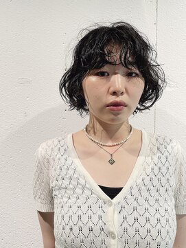 ウメヤ(UMEYA) カーリーパーマボブ