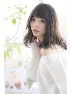 ミエル ヘア 新宿(miel hair) 〈mielhair新宿〉イルミナカラー　透明感アッシュ