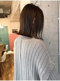 ACE 横浜 大人可愛い外ハネボブ×透明感カラー