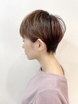 ラポール 柏店(RAPPOR)&nbsp;シルキーベージュ×耳かけベリーショート◎20代30代40代50代60代