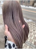【透明感抜群】グレージュカラー
