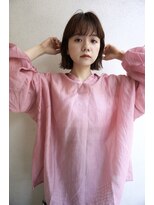 ブゾン(buZon)&nbsp;【buZonブゾン】レイヤーボブ×ウォームブラウン