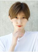 前髪あり大人ショート20代30代40代【AIN.表参道】川原大地