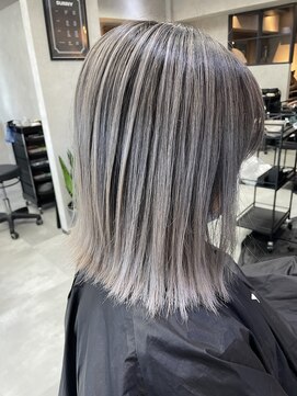 サニー 渋谷(SUNNY) グレーベージュニュアンスカラーアッシュミルクティー