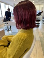 ヘアークラフト アニー 南郷18丁目店(HAIR CRAFT Annie) ピンクボブ