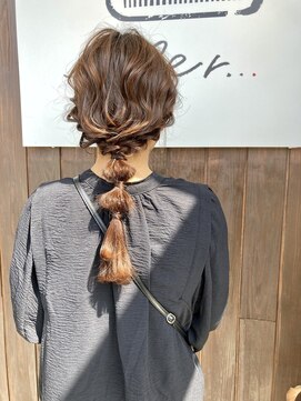 メール(Mer...) たまねぎヘア/網下ろしアレンジ♪