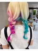 ★フラッシュピンク×ターコイズブルー★