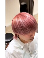 ジェリカヘアー サンフラワー通り(Jlica hair) ピンクカラー