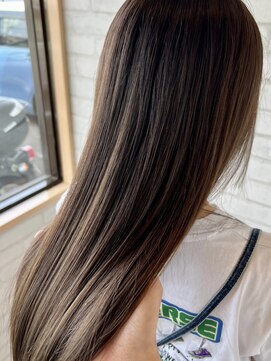 アイコニック 日進梅森台店(ICONIQ) 髪質改善-極-/シアーブラウン