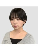 ＊かわいい！黒髪マッシュショート＊