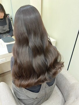 ドロシー 郡山桑野店(Dorothy) イメチェンハッシュカットフルバング似合わせレッドブラウン