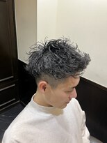 ヒロギンザバーバーショップ 神楽坂店(HIRO GINZA BARBER SHOP)&nbsp;無造作パーマ
