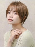 シースルーバング　ショート　神戸　元町　三ノ宮　田村梨乃