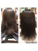 ヘナカラー×酸熱トリートメント
