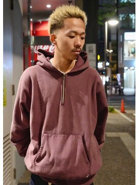 ノアソルテ 名古屋 栄(NOA solte.) NOA solte. メンズハイトーンショート/イージーパーマ/ブリーチ