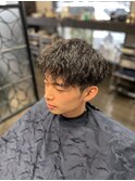 ツーブロック×ツイスパ 宇部市/理容室/理容院/メンズカット