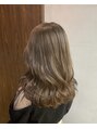 アグ ヘアー コネクション 池袋店(Agu hair connection)&nbsp;【　ダブルカラー×フォギーベージュ　】