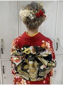 成人式ヘアセット成人式着付結婚式ヘアセットヘアアレンジ早朝