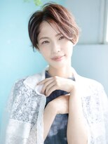 ローエン エサカ(ROWEN esaka)&nbsp;ROWEN_似合わせカット/ショートヘア/ブリーチなしダブルカラー