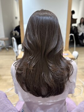 バイオレットジェム(Violet`jem) ロングレイヤーアッシュブラウンオリーブグレージュRI-42