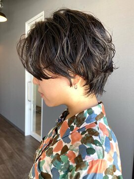 キティン 吉祥寺(kitin) 《kitin吉祥寺》　ニュアンスパーマ　ショートパーマ　パーマ