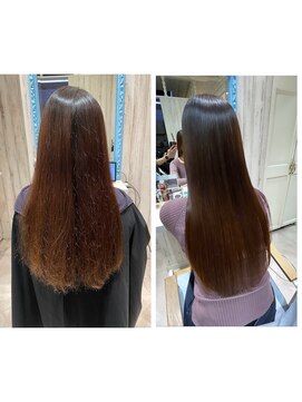 ノアエクレ 銀座(noah ecle) 美髪矯正ストレート