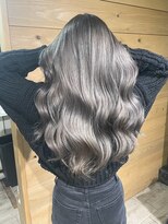 アップ(A+hair) ハイライトカラーレイヤーカットケアブリーチ白髪ぼかし髪質改善