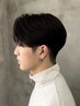 【曲がる縮毛矯正】ニュアンスストレート＋骨格矯正カット