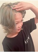 【BLUEFEARY】キッズ★ミルクティーアッシュカラー