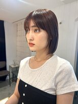 ソト 銀座(soto.)&nbsp;ハイライトカラー/くびれヘア/レイヤーパーマ/ミニボブ[銀座]