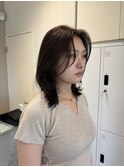 イメチェン/ホワイトブロンド/外ハネボブ/美髪/茅ヶ崎