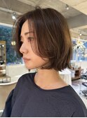 ショートボブパーマボブニュアンスパーマレイヤーボブ