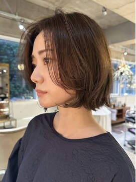 パーク(PARK) ショートボブパーマボブニュアンスパーマレイヤーボブ