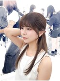 くびれレイヤー/顔まわりカット/くびれ巻き/レイヤーカット