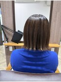 切りっぱなしボブ