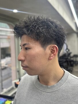 ニコ トウキョウ ロジック(nico TOKYO Logic) 刈り上げアップバングスパイキーショートパーマスパイラルパーマ