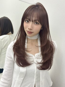 アイトーキョーエス 渋谷(AI TOKYO S) レイヤー/レイヤーカット/渋谷/ラベンダー/ブラウン/ニュアンス