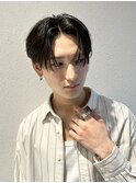 サーフカール/刈り上げセンターパート/波巻きツイストスパイラル