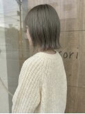 ハイトーン×外ハネ×グレージュ3