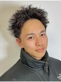 スパイキーショート/スパイキーパーマ