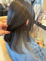 ヘアショップエヌアンドエー 久喜 栗橋店(hairshop N&A)&nbsp;韓国風レイヤーカット ストレート 黒髪 ロングレイヤー