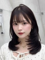 ビュー フクオカ(VIEW FUKUOKA)&nbsp;グレージュ/レイヤーカット/顔周り/くびれ巻き