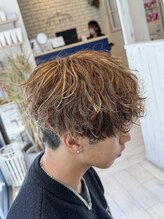 アンソル オブ リシェール(N'SOL of RICHAIR) 海外風ハイライト/ツイストスパイラル/メンズ/南越谷