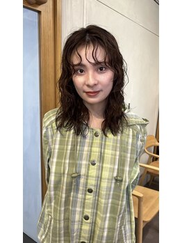 アパート(APART)の写真/憧れのオシャレパーマをダメージレスで実現！あなただけの魅力を引き出すサロン◎