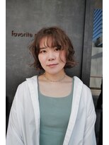 フェイバリットガーデン(favorite garden) 20代30代40代顔まわりレイヤーボブくびれヘア