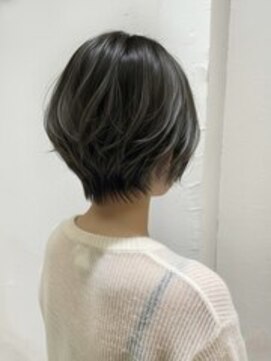 アールイーノウン 阿倍野区昭和町店(re; nown) 大人可愛い30代40代50代小顔マッシュショート丸みショート