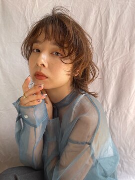 レリーバース 豊中桃山台店(Rely birth) パーマが可愛いマッシュウルフ【桃山台/南千里/服部緑地】