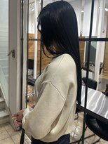 ロックス バイ マグ 松本(rocks BY MAG)&nbsp;透明感カラー艶髪レイヤーロング韓国風
